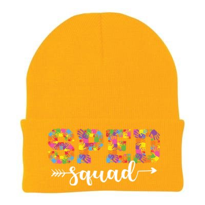 Sped Squad Special Education Inclusion Teacher Cool Gift Knit Cap Winter Beanie