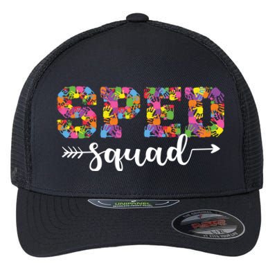 Sped Squad Special Education Inclusion Teacher Cool Gift Flexfit Unipanel Trucker Cap