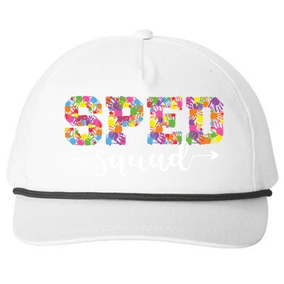 Sped Squad Special Education Inclusion Teacher Cool Gift Snapback Five-Panel Rope Hat