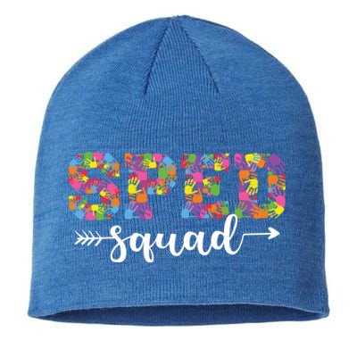 Sped Squad Special Education Inclusion Teacher Cool Gift Sustainable Beanie