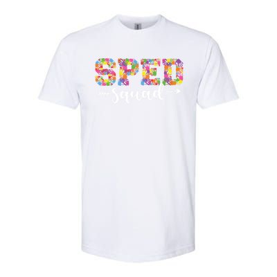 Sped Squad Special Education Inclusion Teacher Cool Gift Softstyle® CVC T-Shirt