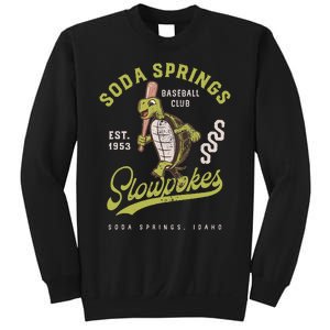 Soda Springs Slowpokes Retro Minor League Baseball Team Sweatshirt