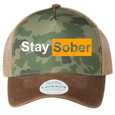 Stay Sober Legacy Tie Dye Trucker Hat