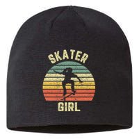 Skater  Shirt Skateboarder  Retro Skateboarding Gift Sustainable Beanie