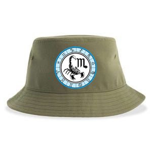 Star Signs Scorpion Gift Sustainable Bucket Hat