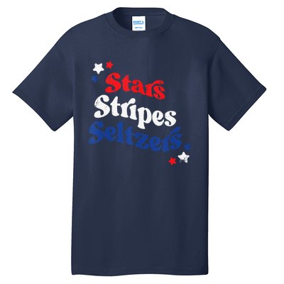 Stars Stripes Seltzers Tall T-Shirt