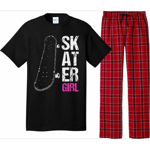 Skater  Skateboard SK8R Girls Skate Cool Skateboarding Pajama Set