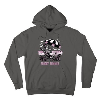 Spooky Summer Skeleton Halloween Summer Vibes Spooky Season Hoodie