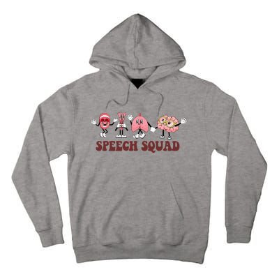 Speech Squad Speech Language Pathologist Speech Therapy SLP Tall Hoodie