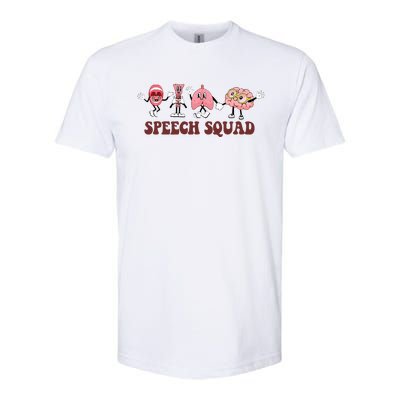 Speech Squad Speech Language Pathologist Speech Therapy SLP Softstyle CVC T-Shirt