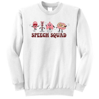 Speech Squad Speech Language Pathologist Speech Therapy SLP Sweatshirt