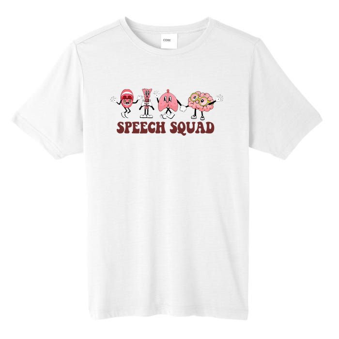 Speech Squad Speech Language Pathologist Speech Therapy SLP Tall Fusion ChromaSoft Performance T-Shirt