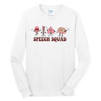 Speech Squad Speech Language Pathologist Speech Therapy SLP Tall Long Sleeve T-Shirt