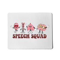 Speech Squad Speech Language Pathologist Speech Therapy SLP Mousepad