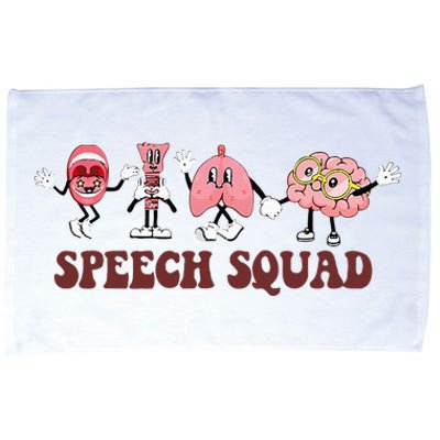 Speech Squad Speech Language Pathologist Speech Therapy SLP Microfiber Hand Towel