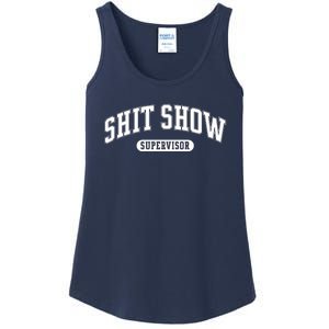 Shit Show Supervisor Ladies Essential Tank