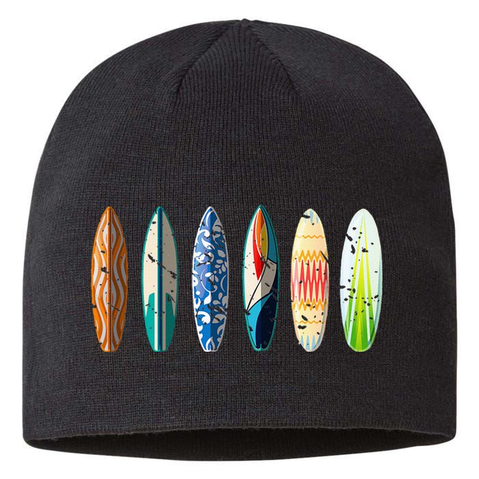 Summer Sports Surfboard Surfer Gift Surfing Sustainable Beanie