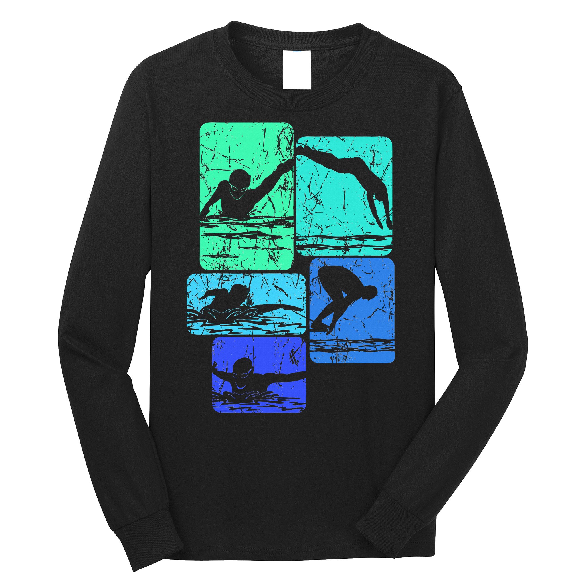 Swimming Swimmers Long Sleeve Shirt