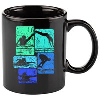 Swimming Swimmers 11oz C Handle Ceramic Mug