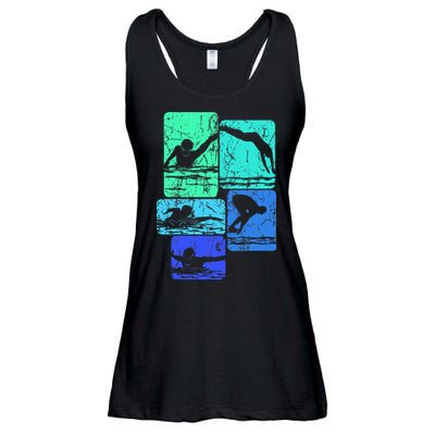 Swimming Swimmers Ladies Essential Flowy Tank