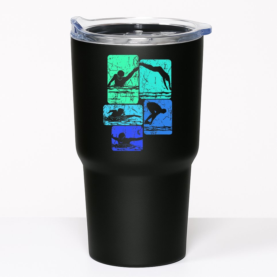 Swimming Swimmers Tumbler