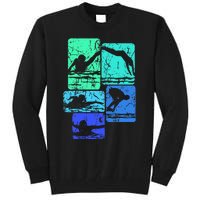 Swimming Swimmers Tall Sweatshirt