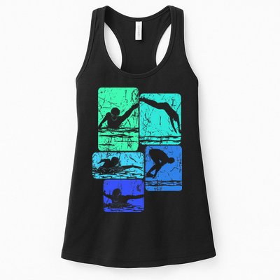Swimming Swimmers Womens Tank Top