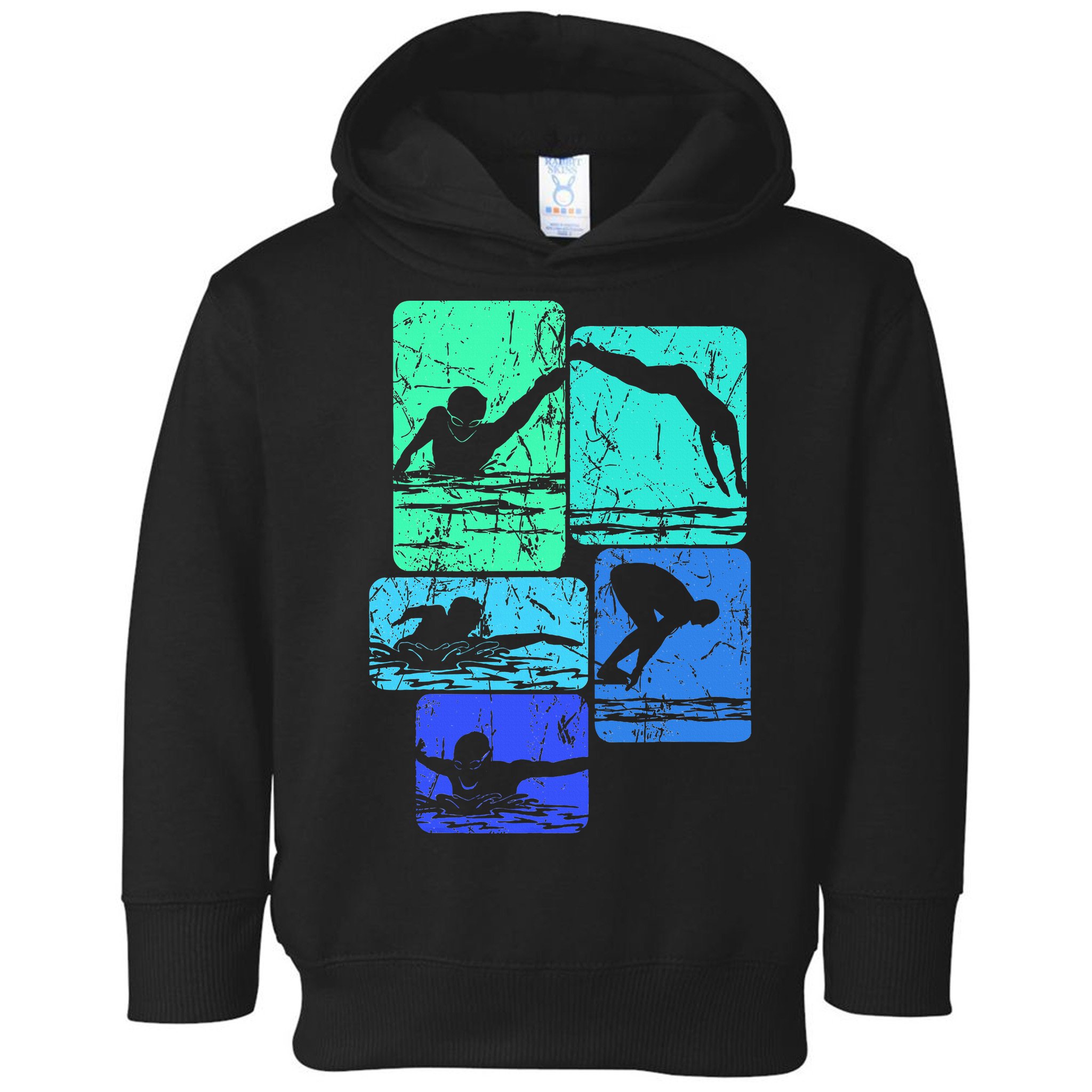 Swimming Swimmers Toddler Hoodie