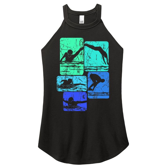 Swimming Swimmers Women's Perfect Tri Rocker Tank