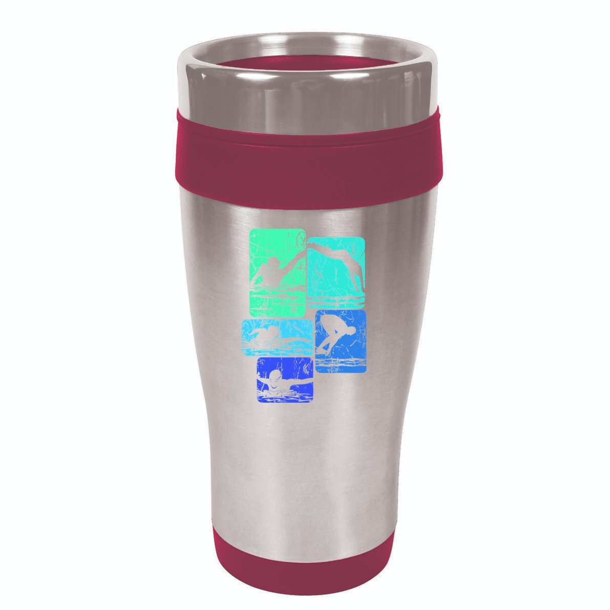Swimming Swimmers 16oz Travel Tumbler