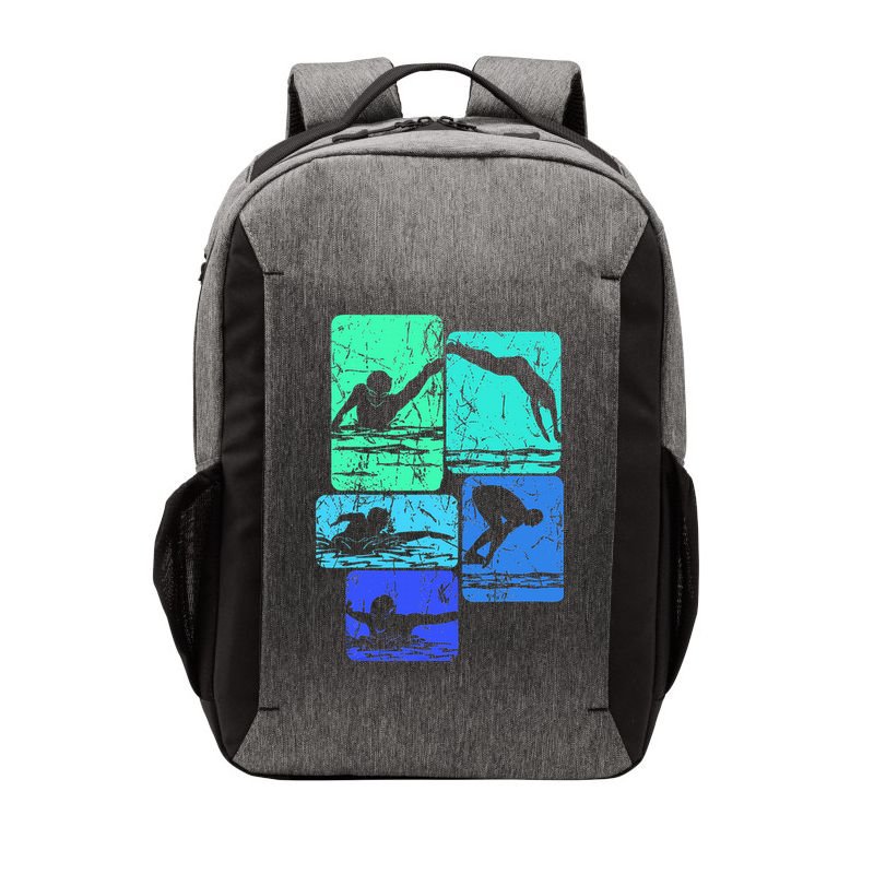 Swimming Swimmers Vector Backpack