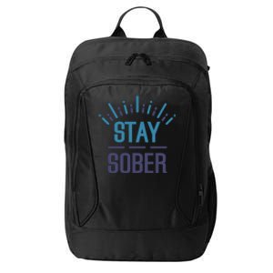 Stay Sober City Backpack