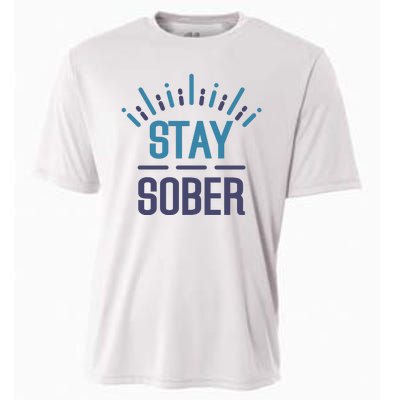 Stay Sober Cooling Performance Crew T-Shirt