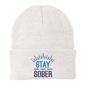 Stay Sober Knit Cap Winter Beanie