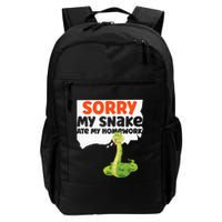 Snake Serpent Sorry My Snake Ate My Homework Backpack