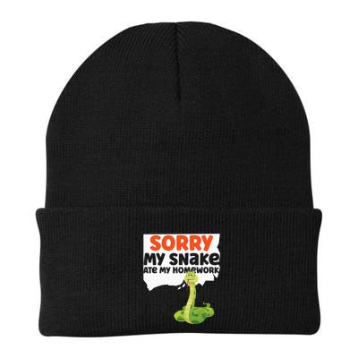 Snake Serpent Sorry My Snake Ate My Homework Beanie