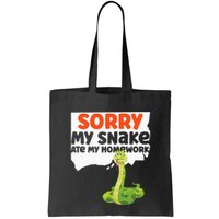 Snake Serpent Sorry My Snake Ate My Homework Bag