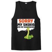 Snake Serpent Sorry My Snake Ate My Homework PosiCharge Competitor Tank