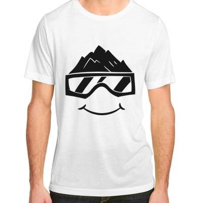 Ski Snowboard Skiing Goggles Snow Wintersport Skiing Adult ChromaSoft Performance T-Shirt