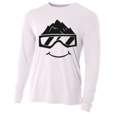 Ski Snowboard Skiing Goggles Snow Wintersport Skiing Cooling Performance Long Sleeve Crew