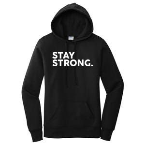 Stay Strong Women's Pullover Hoodie