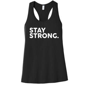 Stay Strong Women's Racerback Tank