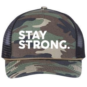 Stay Strong Retro Rope Trucker Hat Cap