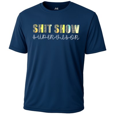Shit Show Supervisor Funny Mom Boss Manager Coordinator Performance Shirt