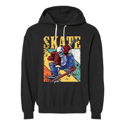 Skateboarding Skateboard Skateboarder Garment-Dyed Fleece Hoodie