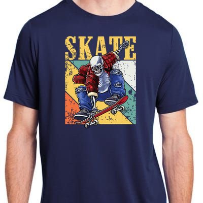 Skateboarding Skateboard Skateboarder Adult ChromaSoft Performance T-Shirt