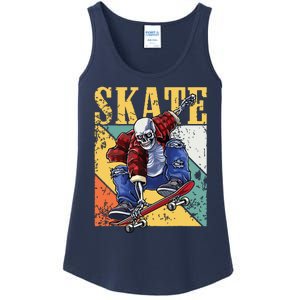 Skateboarding Skateboard Skateboarder Ladies Essential Tank