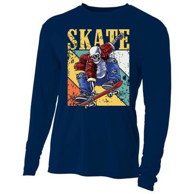 Skateboarding Skateboard Skateboarder Cooling Performance Long Sleeve Crew