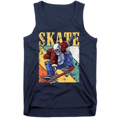 Skateboarding Skateboard Skateboarder Tank Top