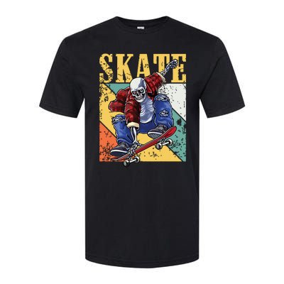 Skateboarding Skateboard Skateboarder Softstyle® CVC T-Shirt